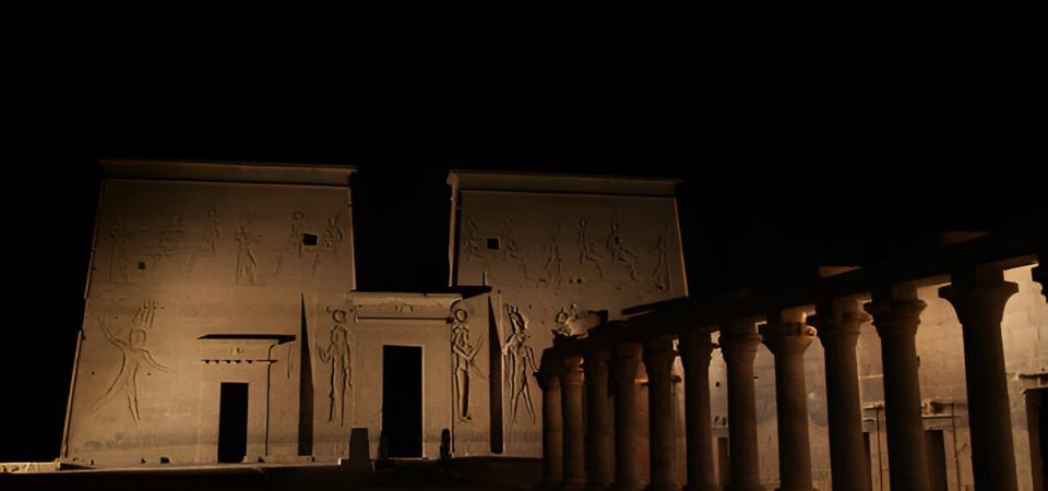 SOUND AND LIGHT SHOW OF PHILAE TEMPLE